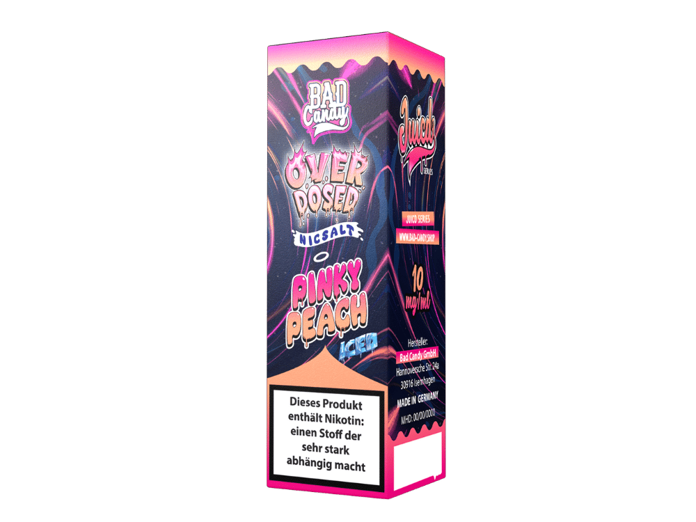 Bad Candy Juicd Pinky Peach Nikotinsalz Liquid