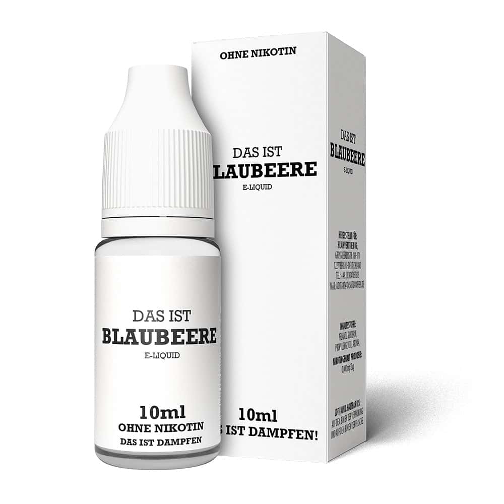 Das ist Dampfen Blaubeere Liquid