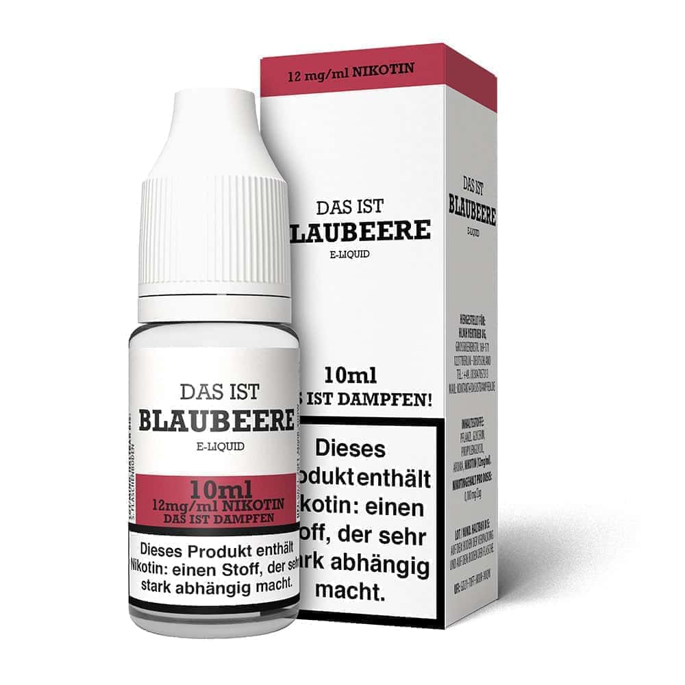Das ist Dampfen Blaubeere Liquid