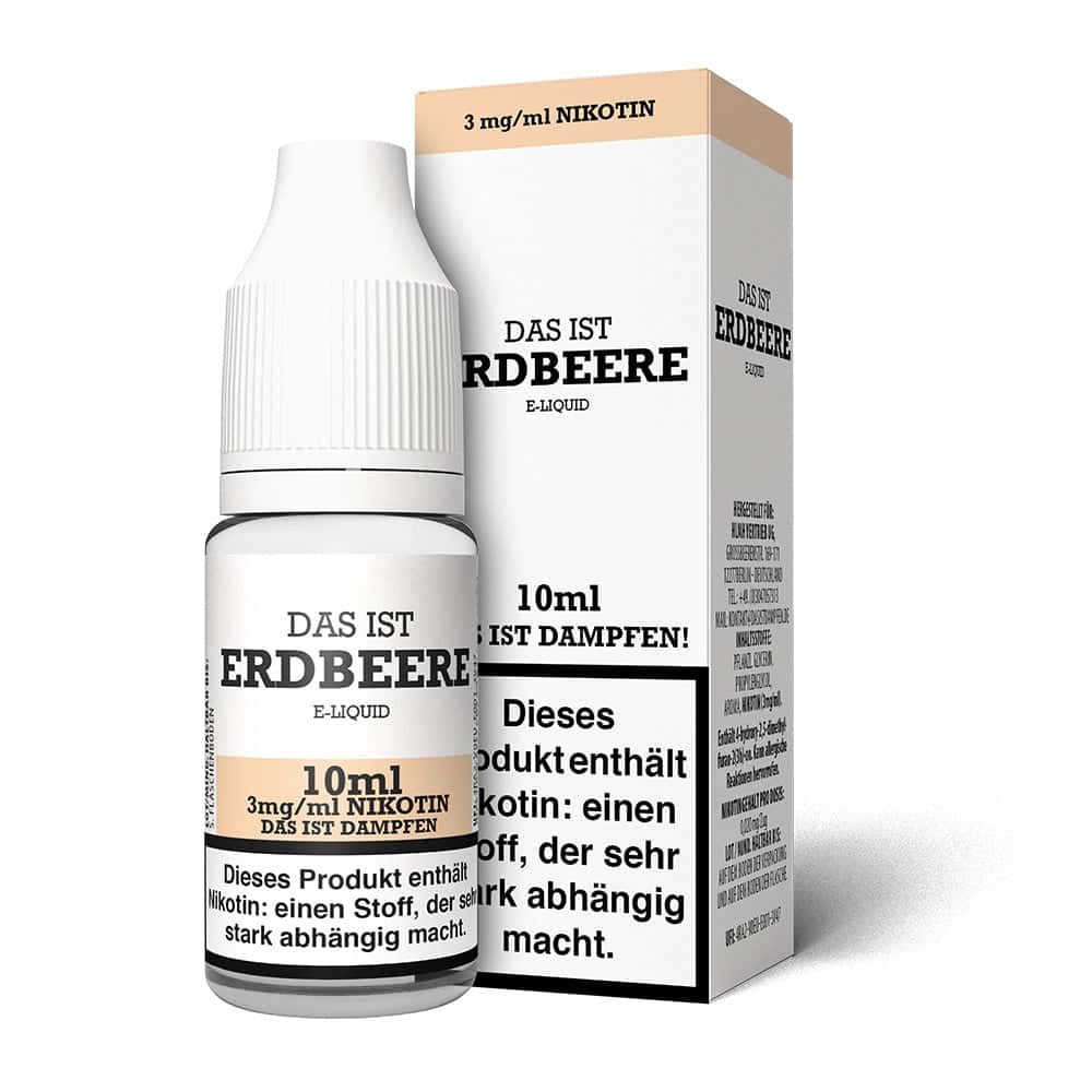 Das ist Dampfen Erdbeere Liquid