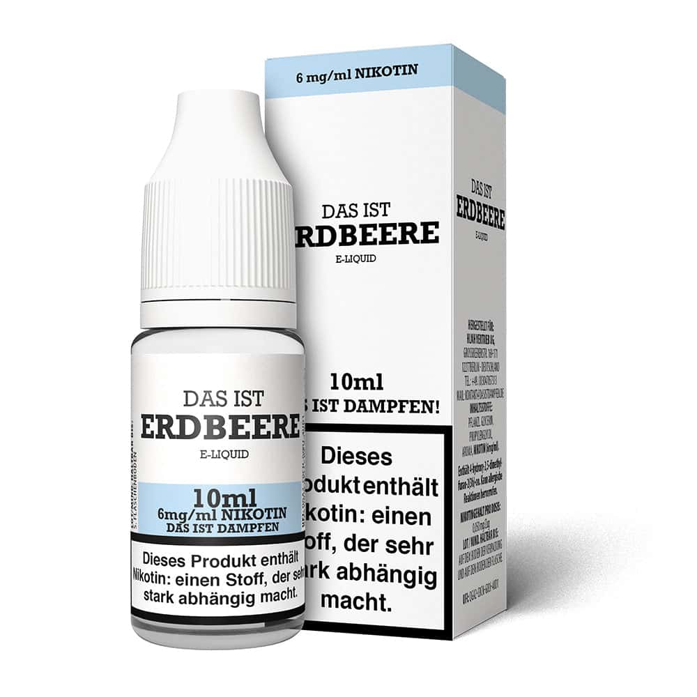 Das ist Dampfen Erdbeere Liquid