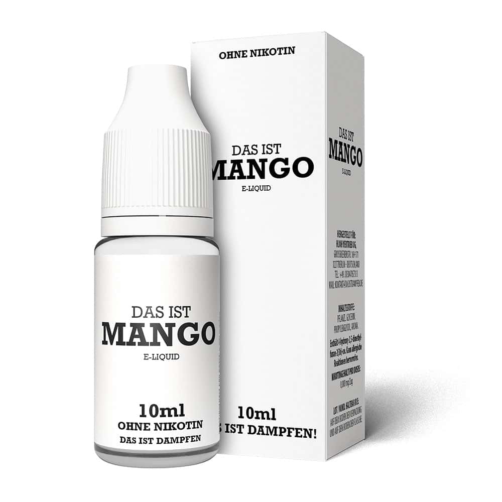 Das ist Dampfen Mango Liquid