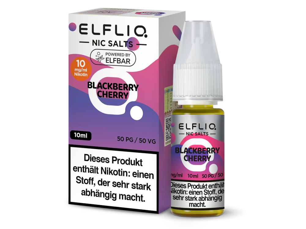 ELFLIQ Blackberry Cherry Nikotinsalz Liquid