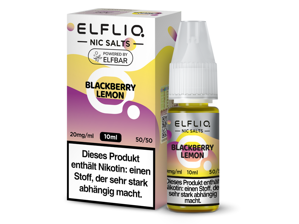 ELFLIQ Blackberry Lemon Nikotinsalz Liquid