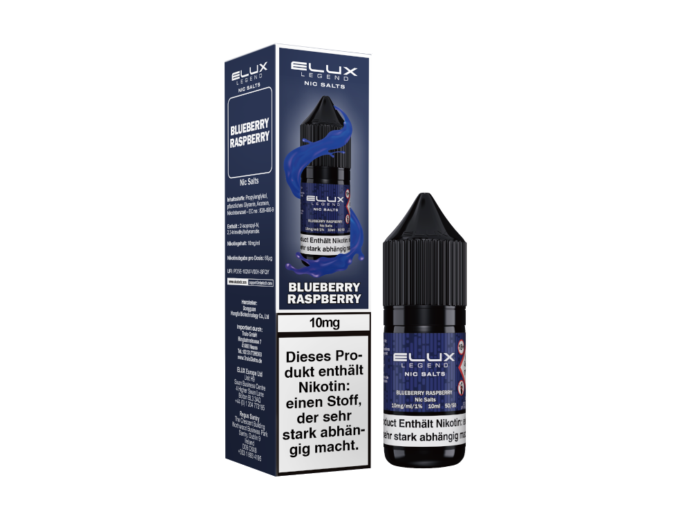 Elux Blueberry Raspberry Nikotinsalz Liquid