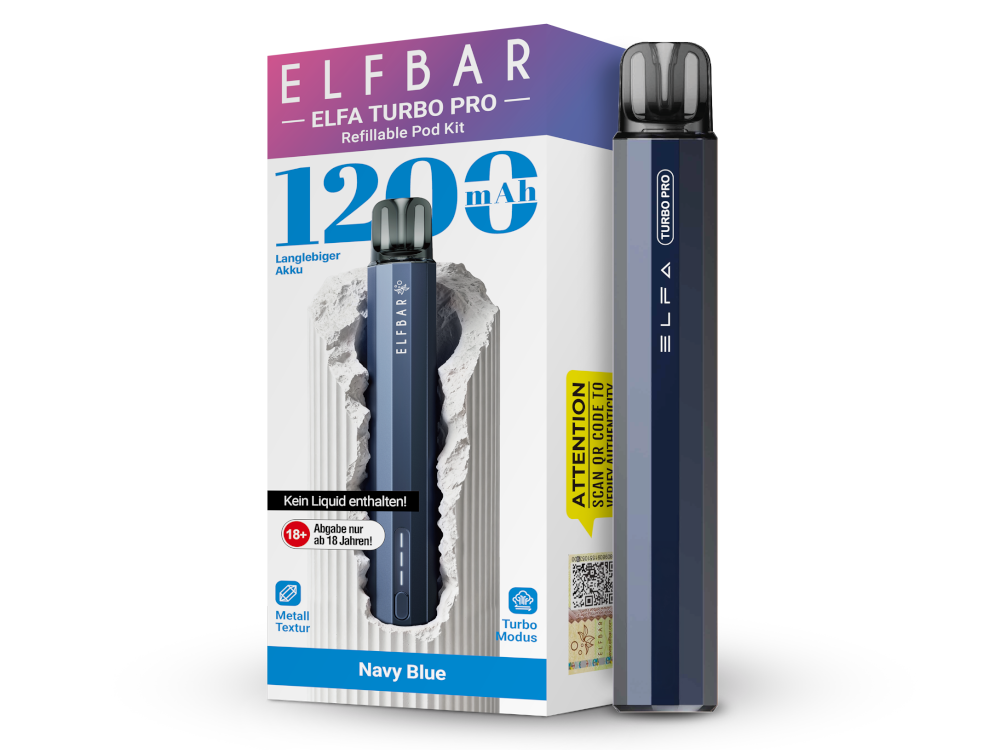 Elfbar Elfa Turbo Pro E-Zigarette