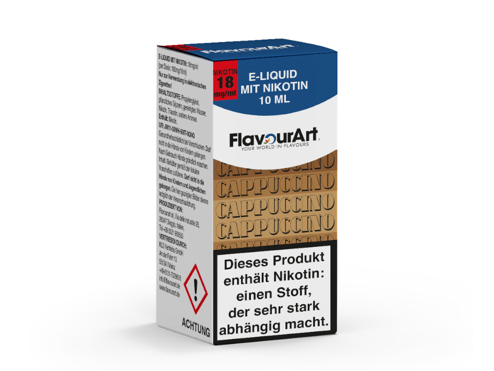 FlavourArt Cappuccino Liquid kaufen FlavourArt Cappuccino Liquid kaufen