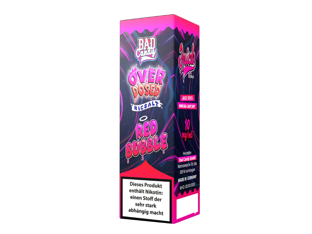 Bad Candy Juicd Red Bubble Nikotinsalz Liquid