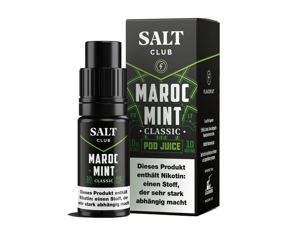 Salt Club Flavorist Maroc Mint Classic Nikotinsalz Liquid