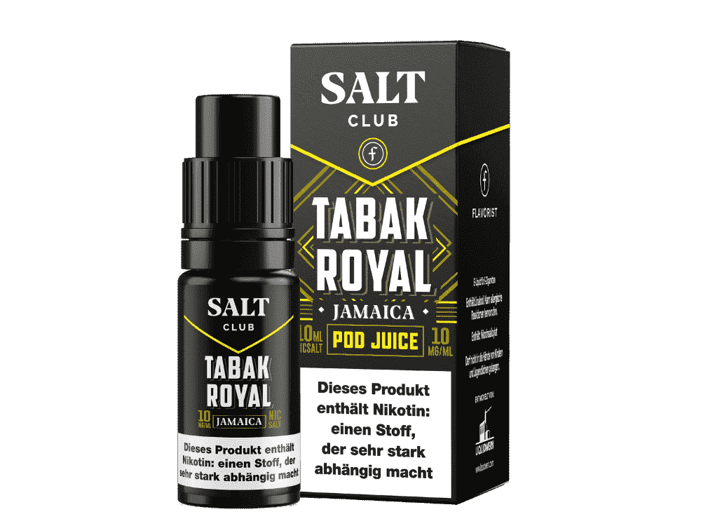 Salt Club Flavorist Tabak Royal Jamaica Nikotinsalz Liquid