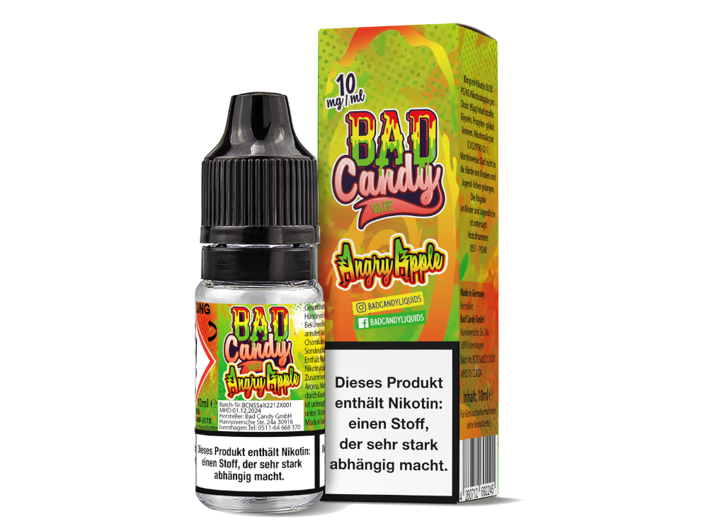 Bad Candy Angry Apple Nikotinsalz Liquid