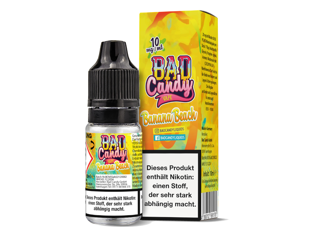 Bad Candy Banana Beach Nikotinsalz Liquid