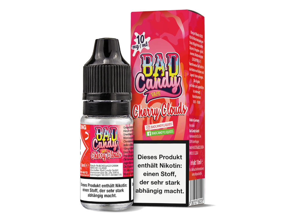 Bad Candy Cherry Cloud Nikotinsalz Liquid
