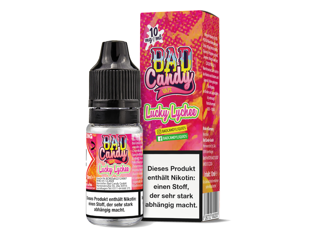 Bad Candy Lucky Lychee Nikotinsalz Liquid