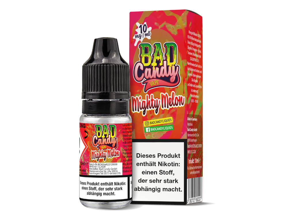 Bad Candy Mighty Melon Nikotinsalz Liquid