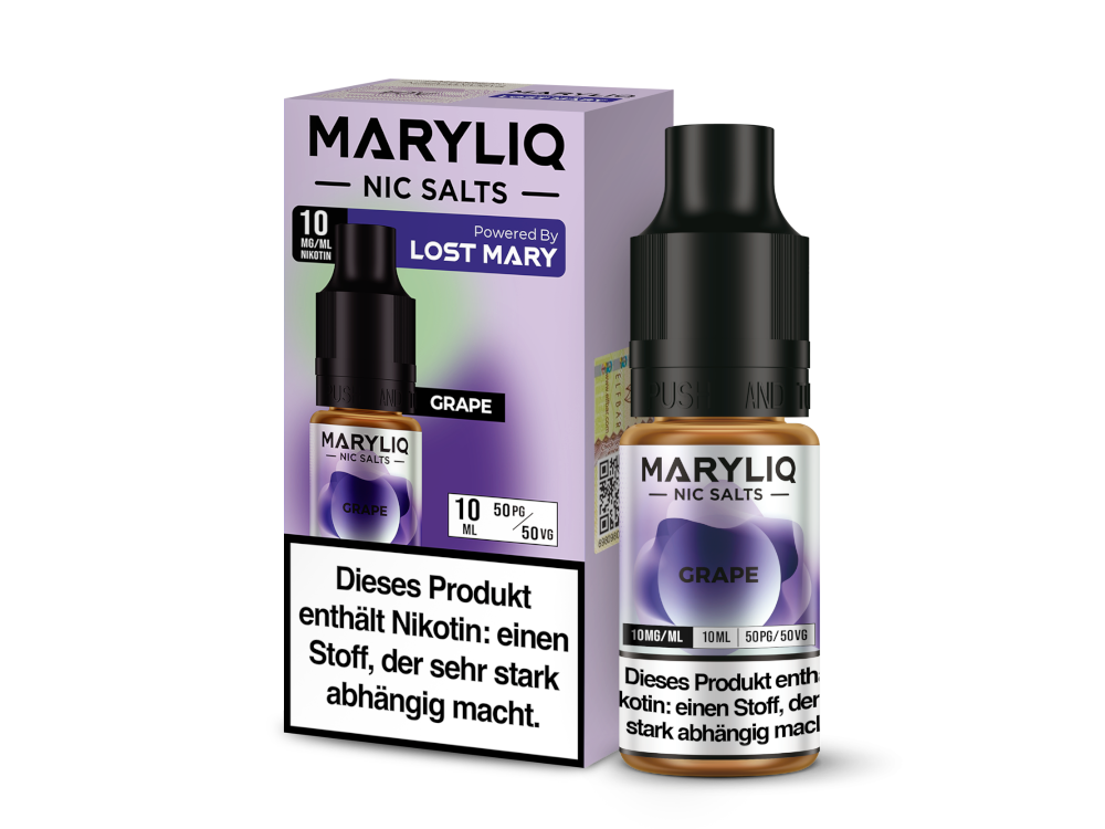 MARYLIQ Grape Nikotinsalz Liquid