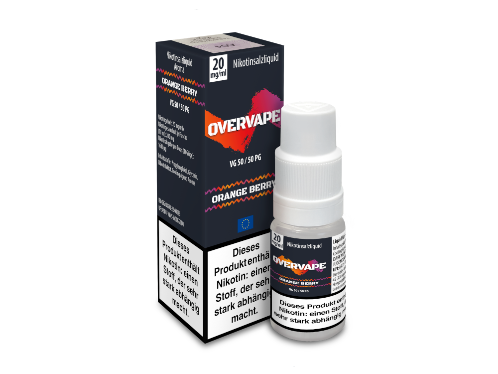 Overvape Orange Berry Nikotinsalz Liquid 20mg