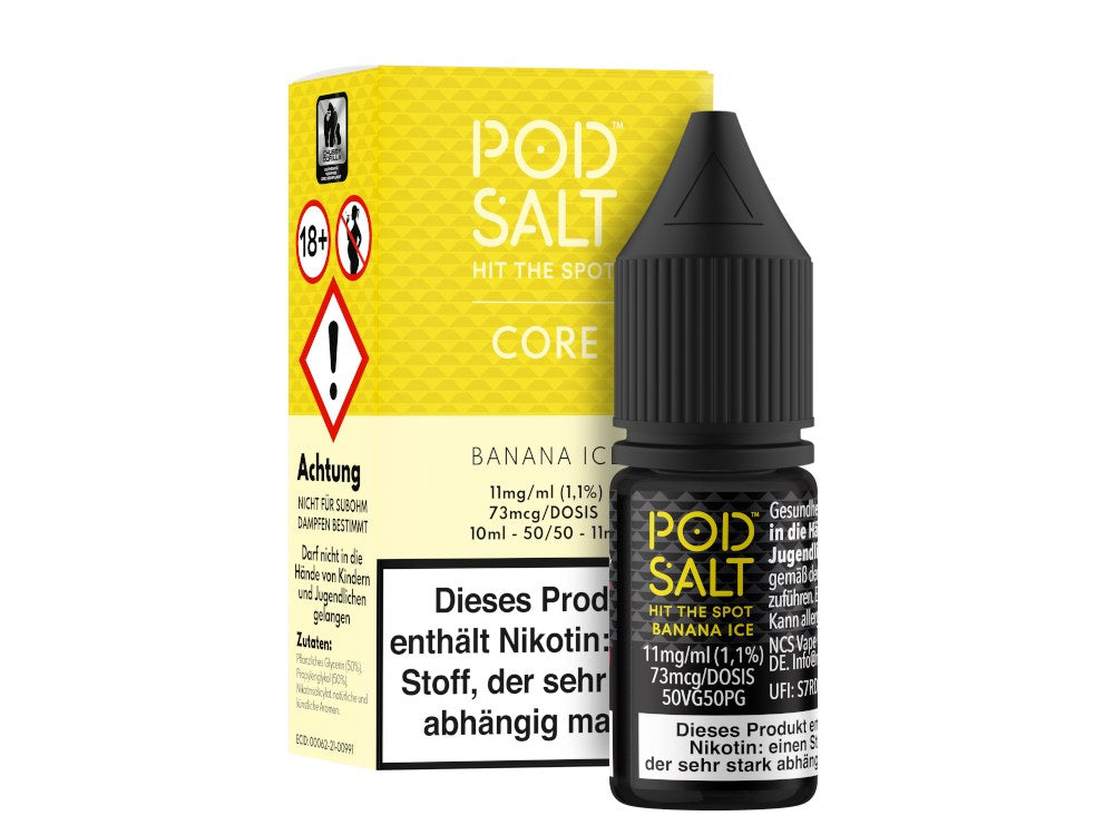 Pod Salt Core Banana Ice Nikotinsalz Liquid