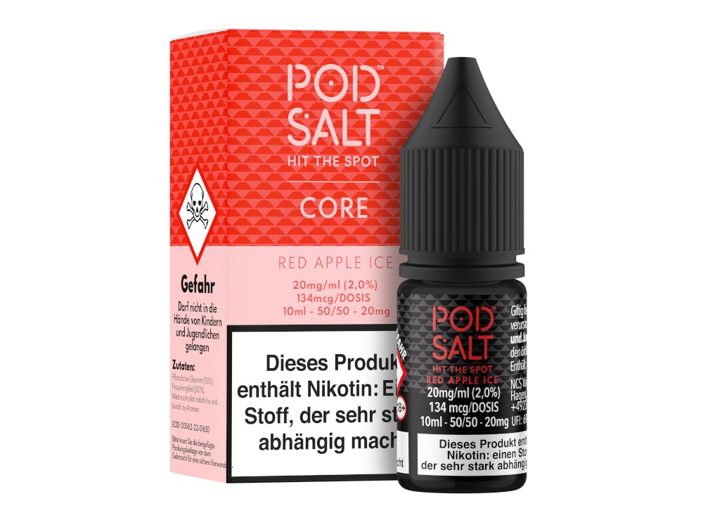 Pod Salt Core Red Apple Ice Nikotinsalz Liquid