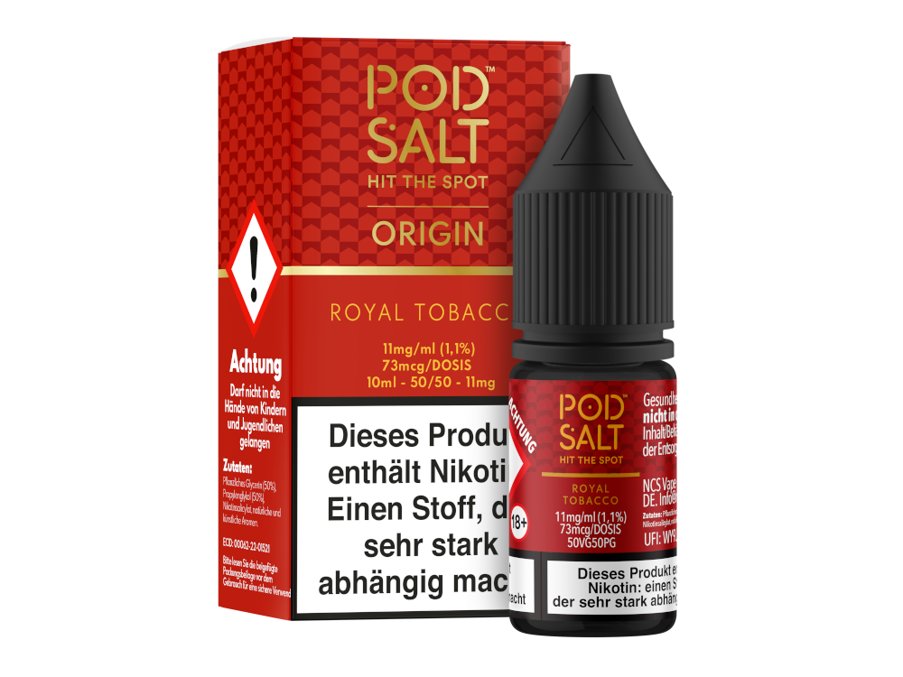 Pod Salt Origin Royal Tobacco Nikotinsalz Liquid
