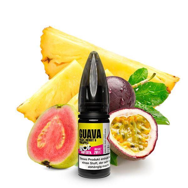 Riot Squad BAR EDTN Guava Passionfruit Pineapple 10ml Nikotinsalz Liquid