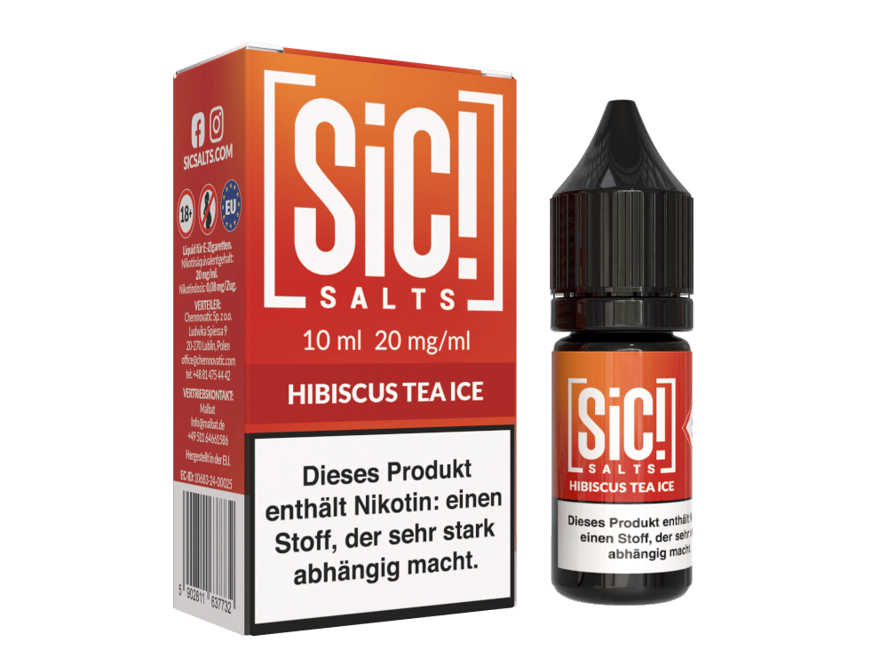 SiC! Salts Hibiscus Tea Ice Nikotinsalz Liquid