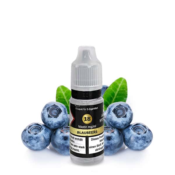 AROMA SYNDIKAT Blaubeere Nikotinsalz Liquid 18mg
