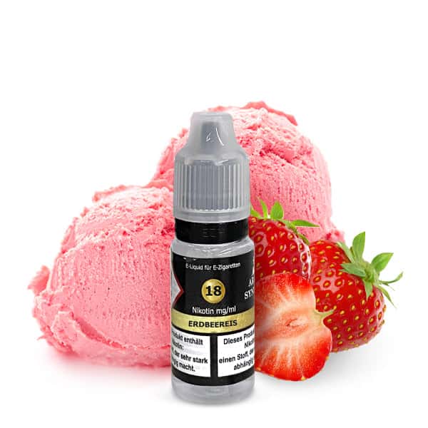 AROMA SYNDIKAT Erdbeereis Nikotinsalz Liquid 18mg