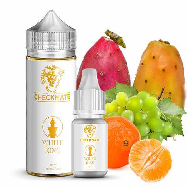 DampfLion Checkmate White King Longfill Aroma 10ml