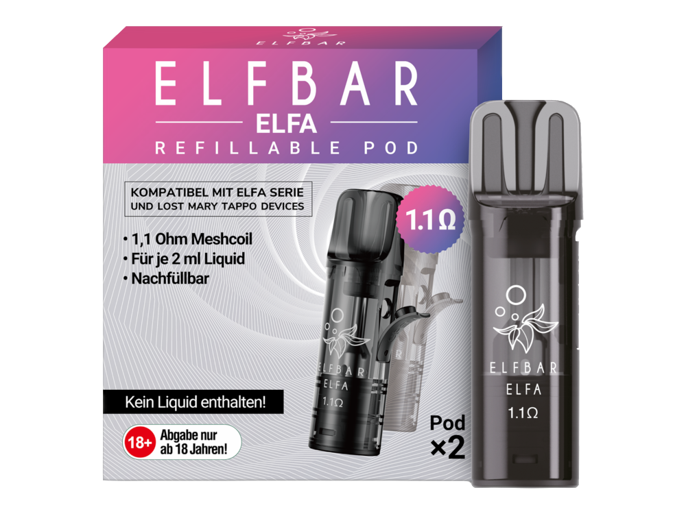 Elfbar Elfa Leer-Pod