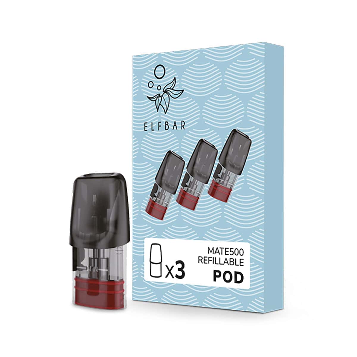 Elfbar Mate 500 Refillable Pods (3er-Pack)