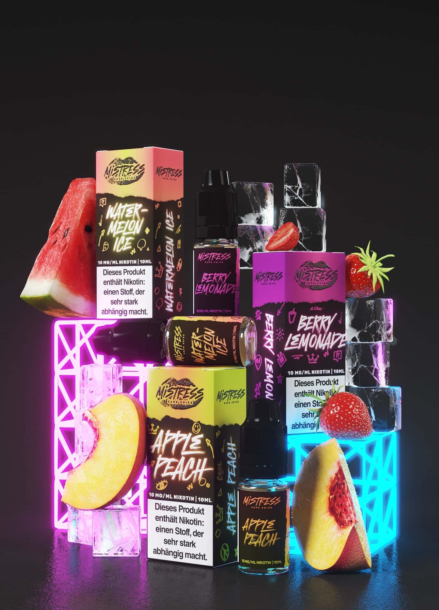Mistress Vape Juice Nikotinsalz Liquid Bundle