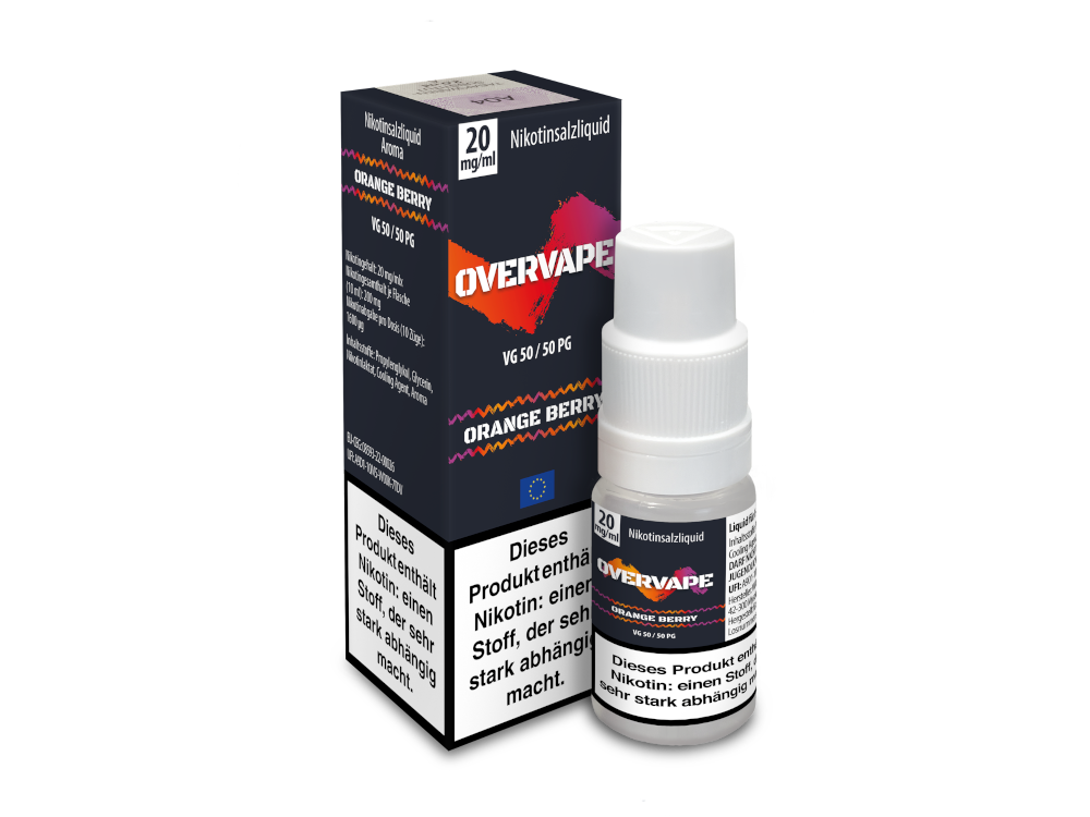 Overvape Orange Berry Nikotinsalz Liquid 20mg