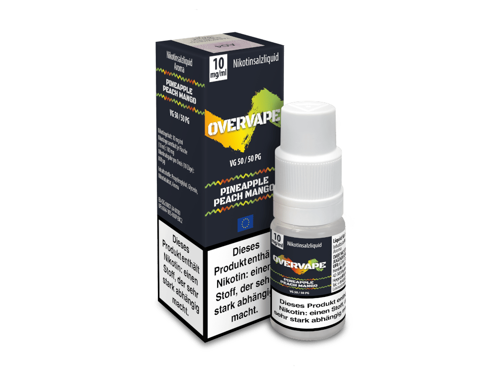 Overvape Pineapple Peach Mango Nikotinsalz Liquid 20mg