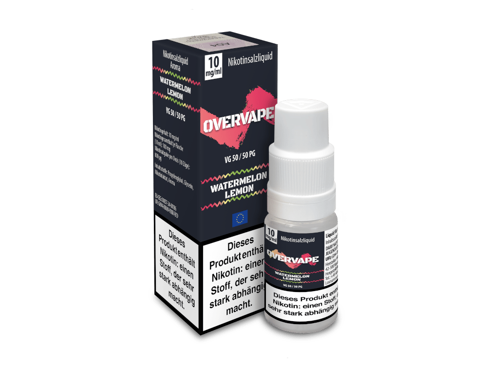 Overvape Watermelon Lemon Nikotinsalz Liquid 20mg