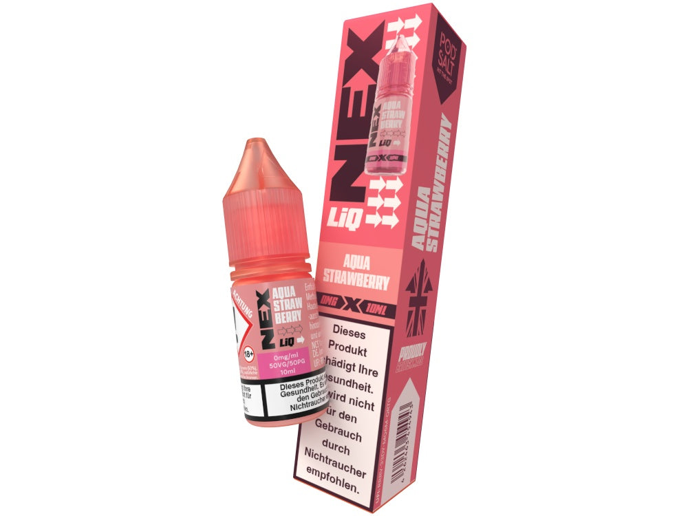 Pod Salt NexLiq Aqua Strawberry Nikotinsalz Liquid