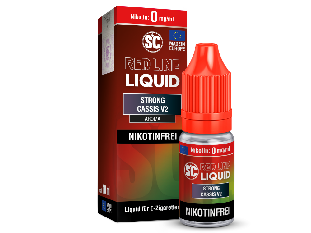 SC Red Line Strong Cassis V2 Nikotinsalz Liquid