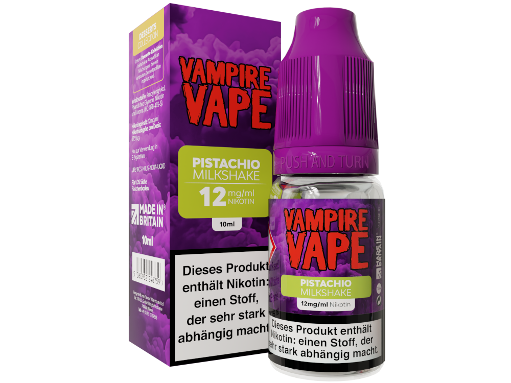Vampire Vape Dessert Collection Pistachio Milkshake Liquid