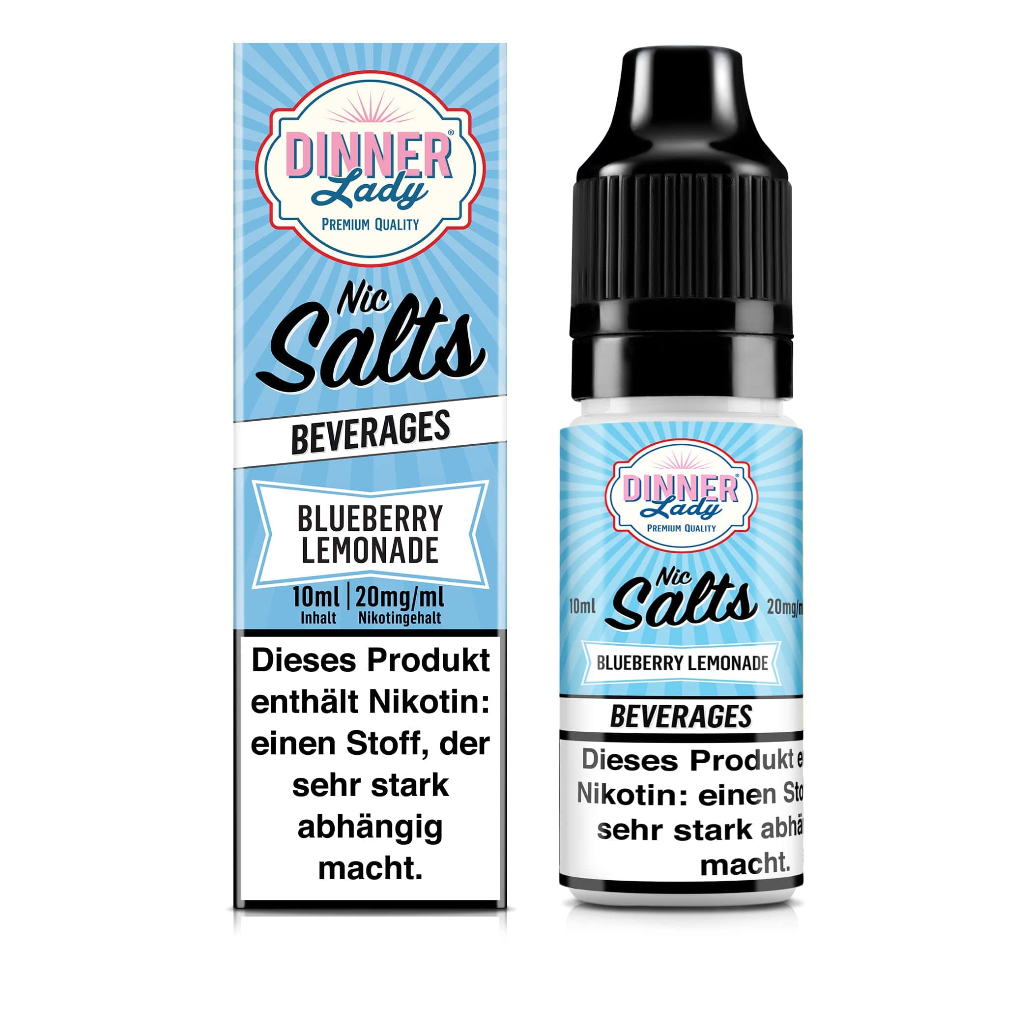 Dinner Lady Blueberry Lemonade Nikotinsalz Liquid