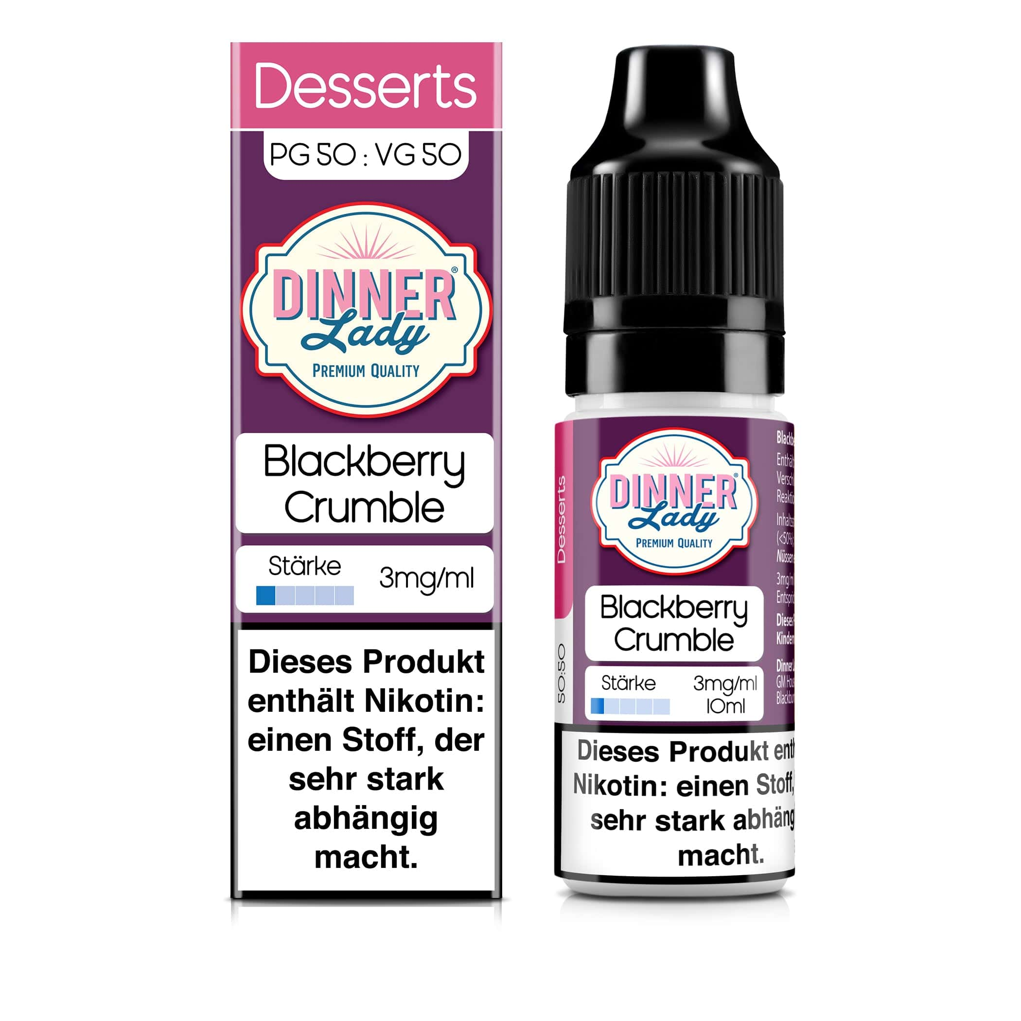 Dinner Lady Blackberry Crumble Liquid