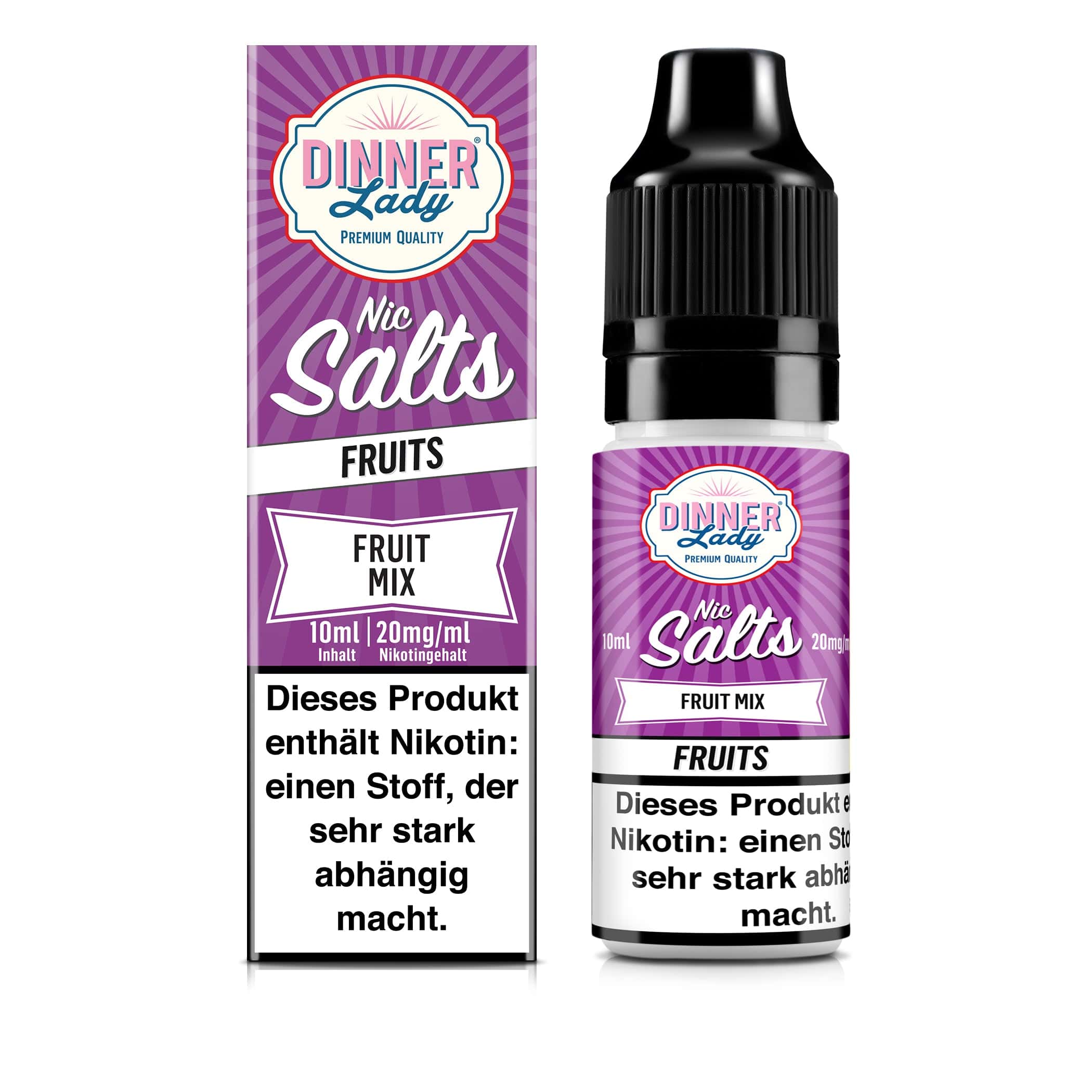 Dinner Lady Fruit Mix Nikotinsalz Liquid