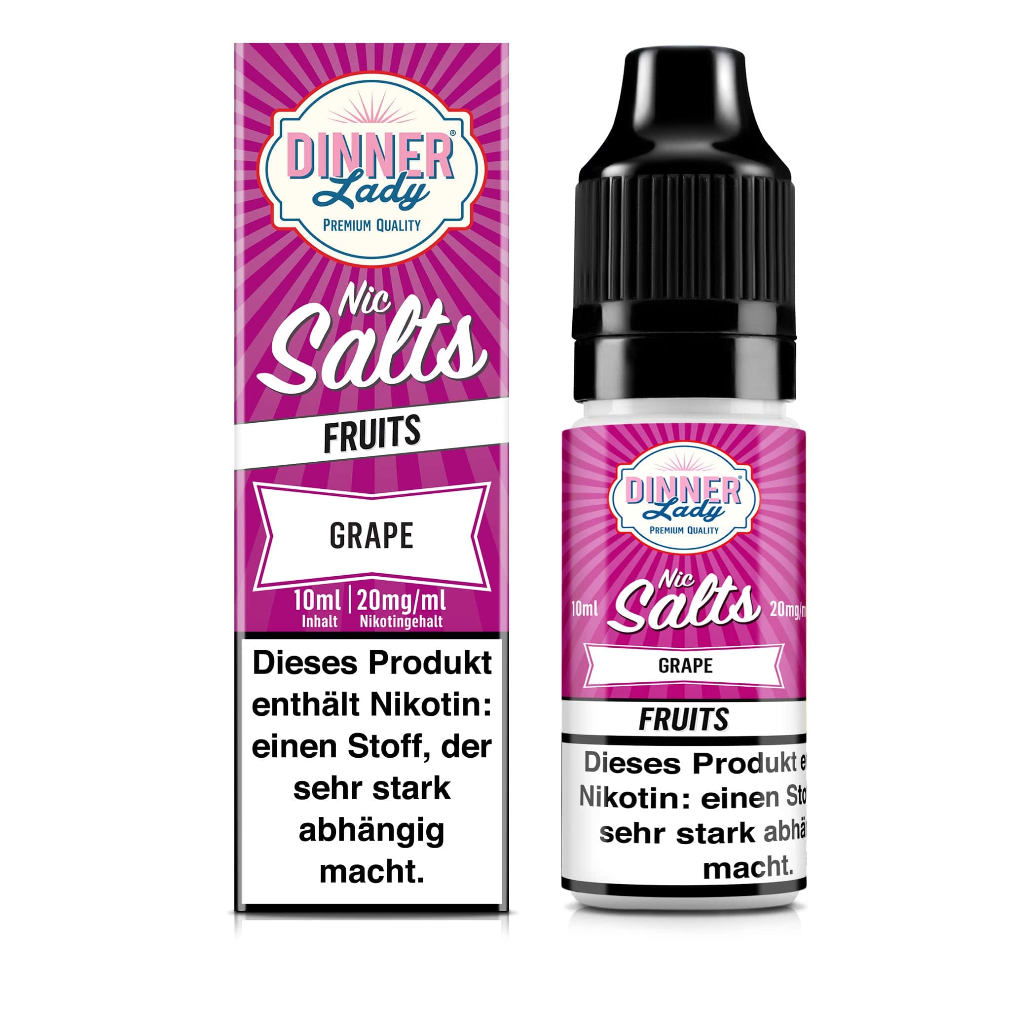 Dinner Lady Grape Nikotinsalz Liquid