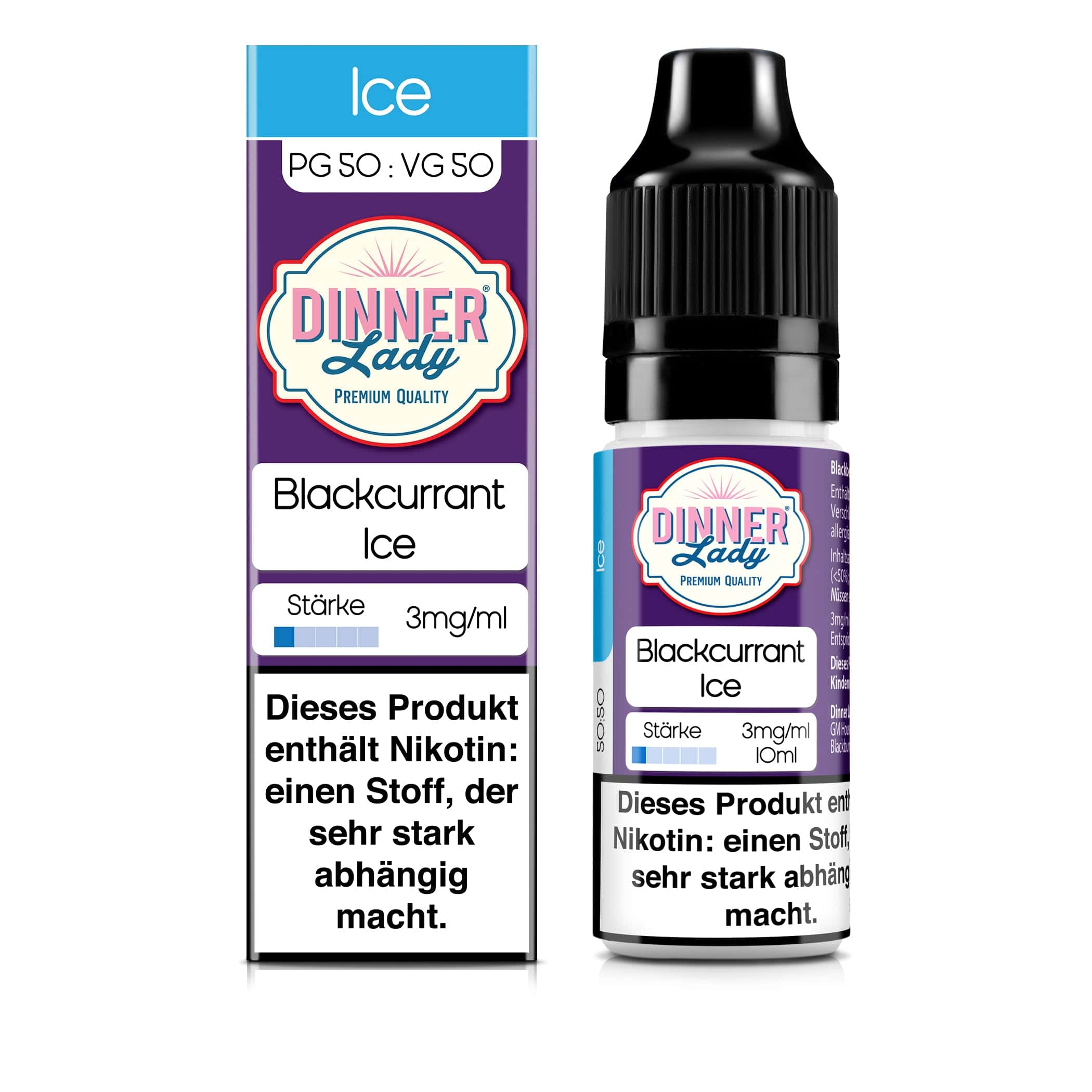 Dinner Lady Blackcurrant Ice Liquid