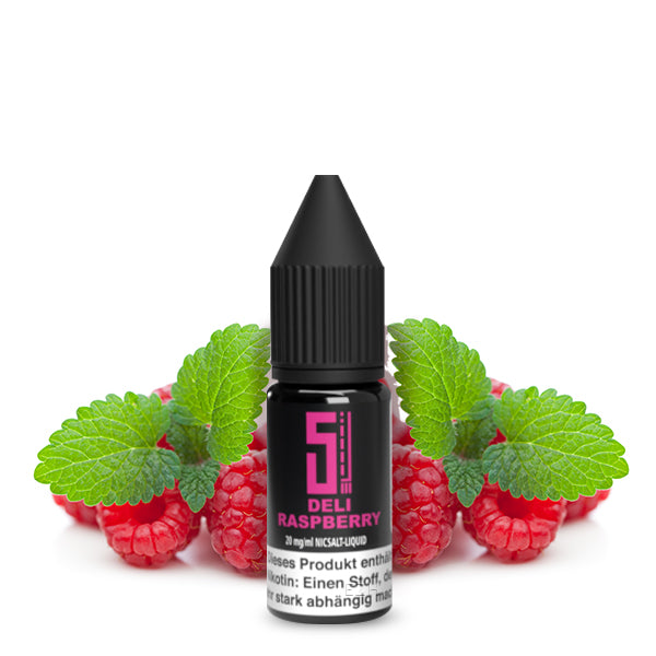 5 EL Deli Raspberry Nikotinsalz Liquid