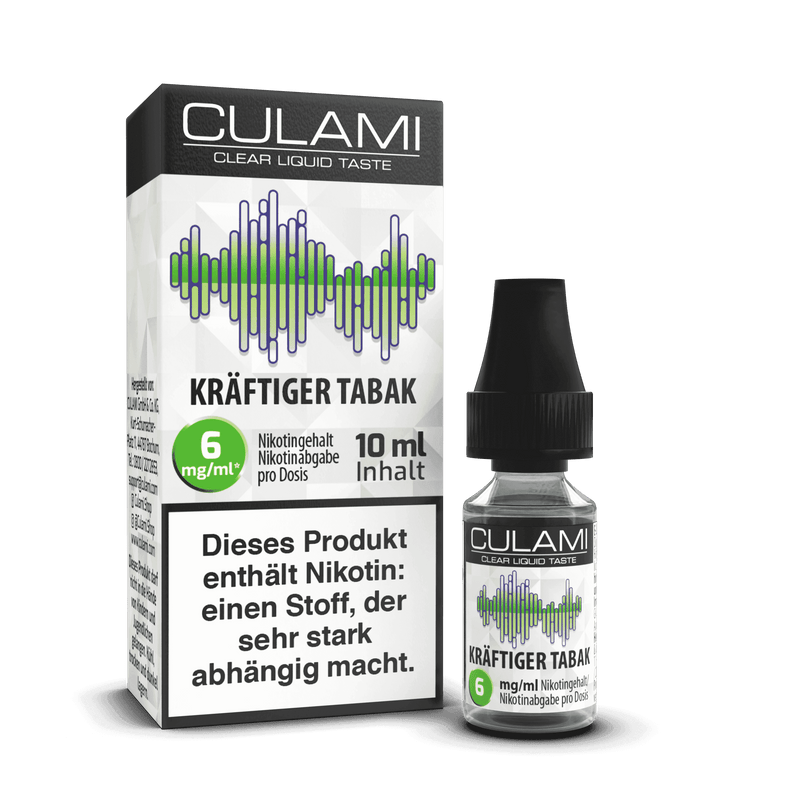 Culami Kräftiger Tabak Liquid