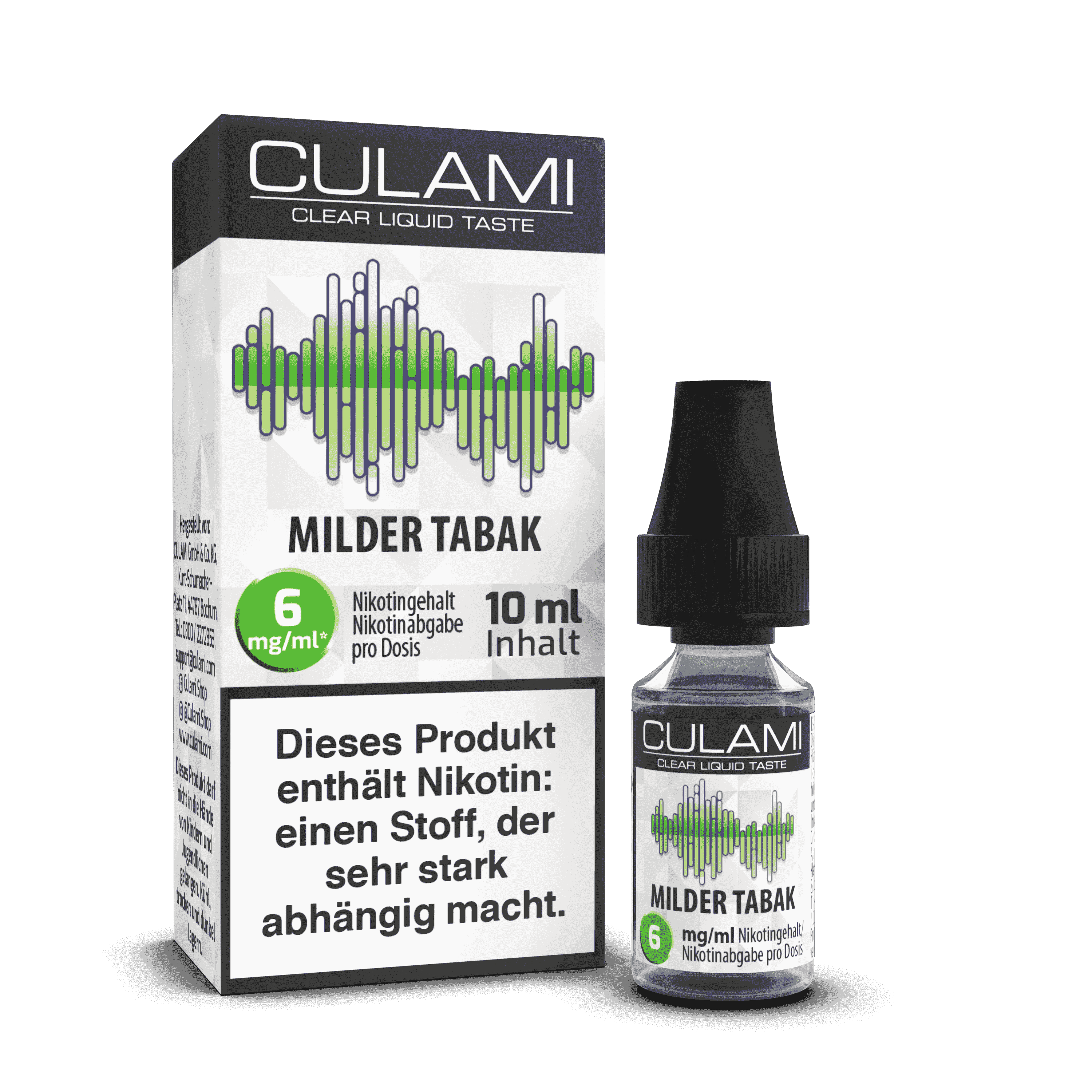 Culami Milder Tabak Liquid