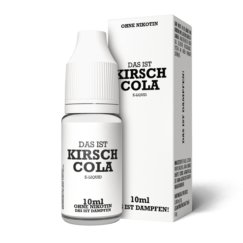 Das ist Dampfen Kirsch Cola Liquid 10ml