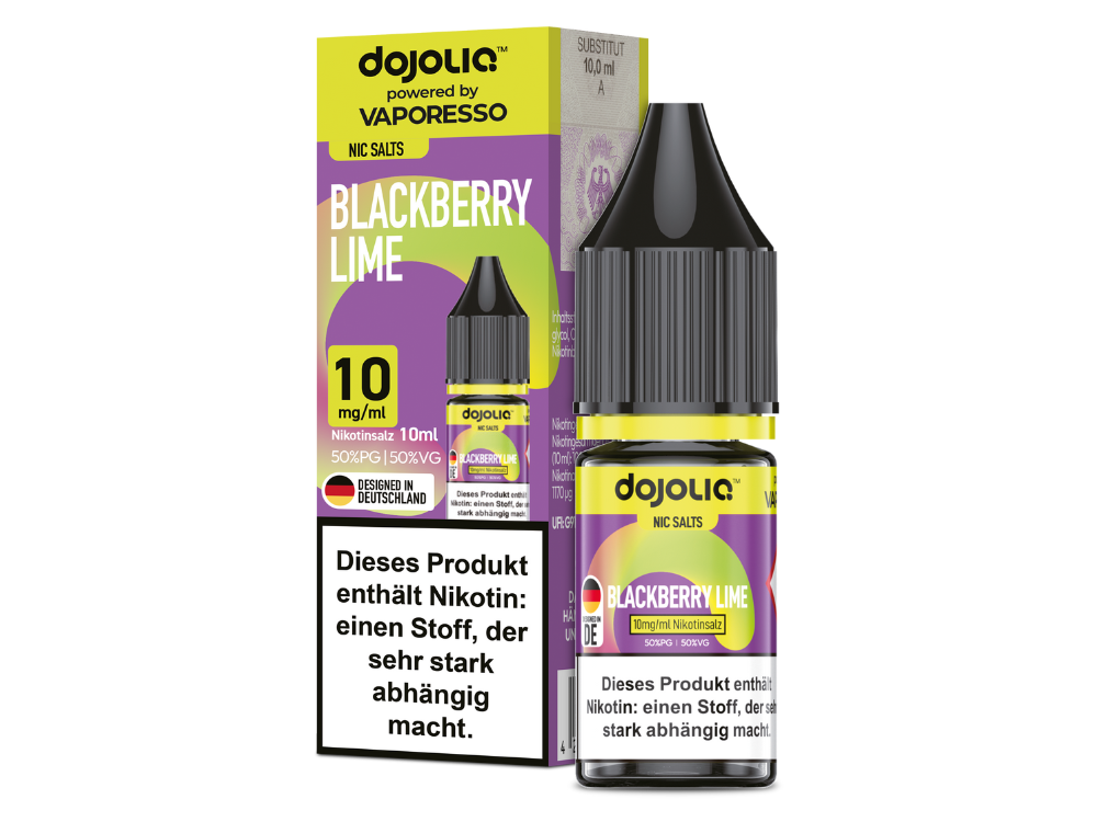 Dojoliq Blackberry Lime Nikotinsalz Liquid