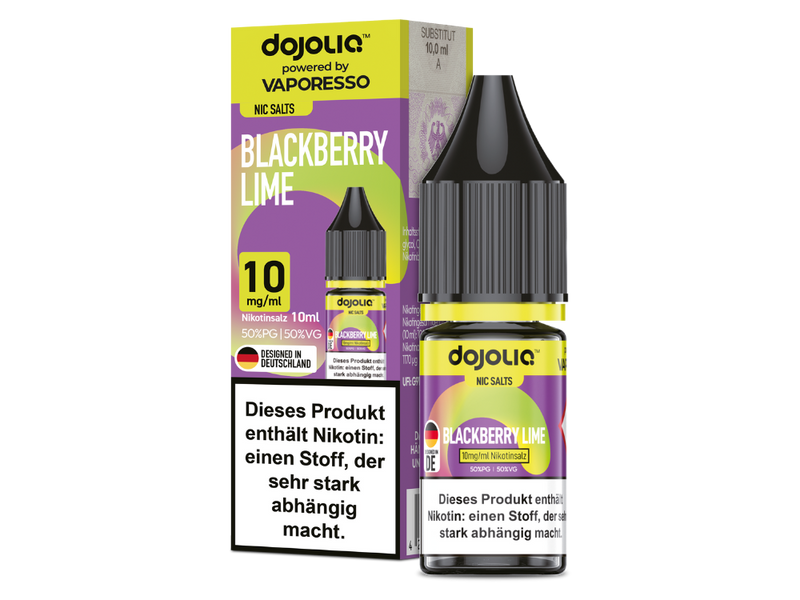 Dojoliq Blackberry Lime Nikotinsalz Liquid