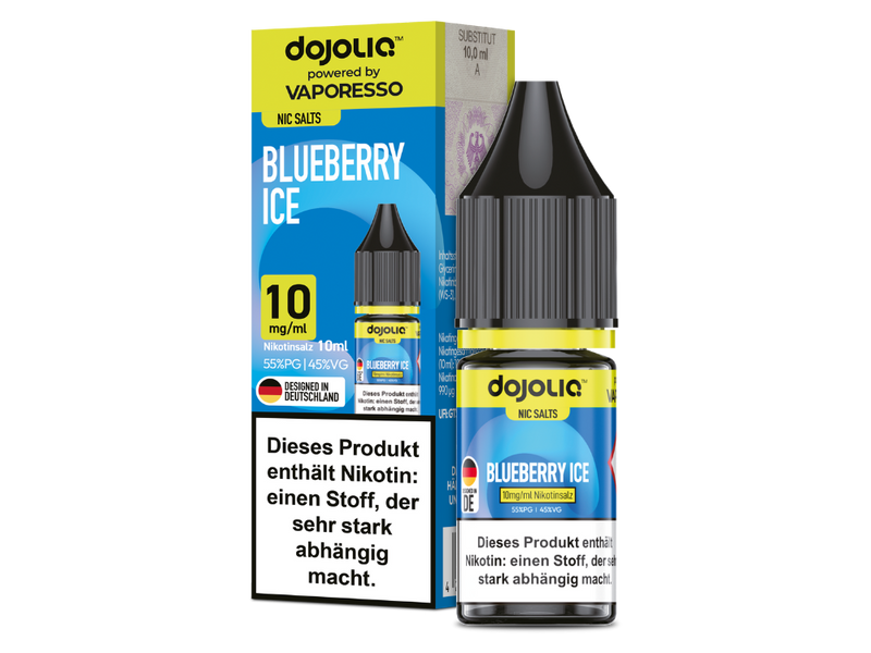 Dojoliq Blueberry Ice Nikotinsalz Liquid